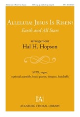 Alleluia! Jesus Is Risen SATB choral sheet music cover